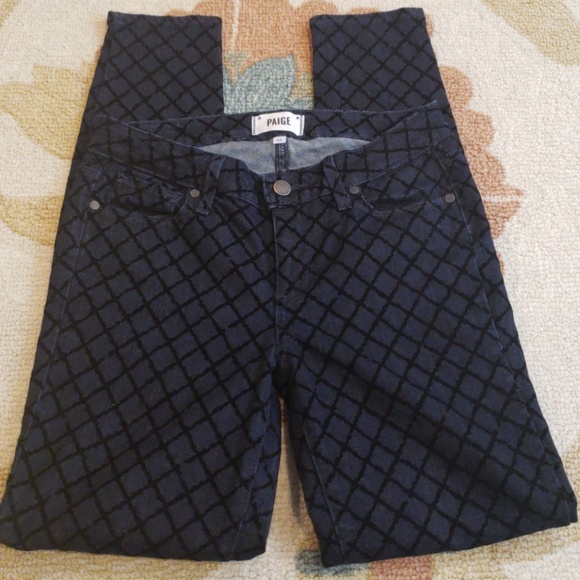 Paige Verdugo Ultra Skinny Jeans diamond flocking - Picture 6 of 8